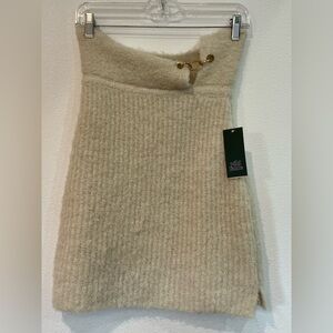 WILD FABLE Women's Boucle Off White Skirt